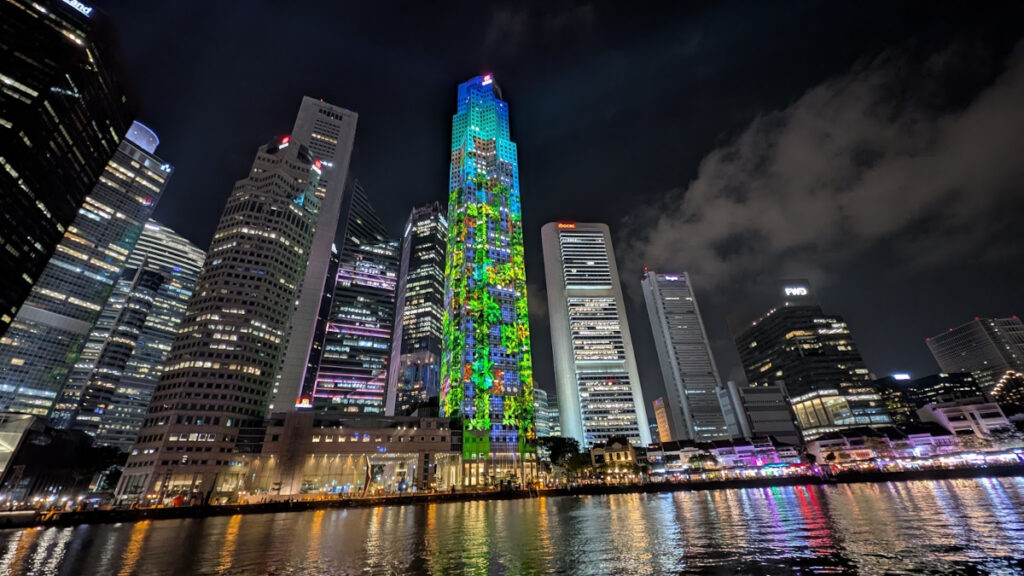 UOB SG60 Projection Mapping (Foto: invidis)