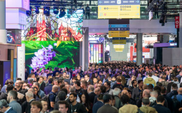 Digital Signage auf der ISE 2025 (Foto: ISE)