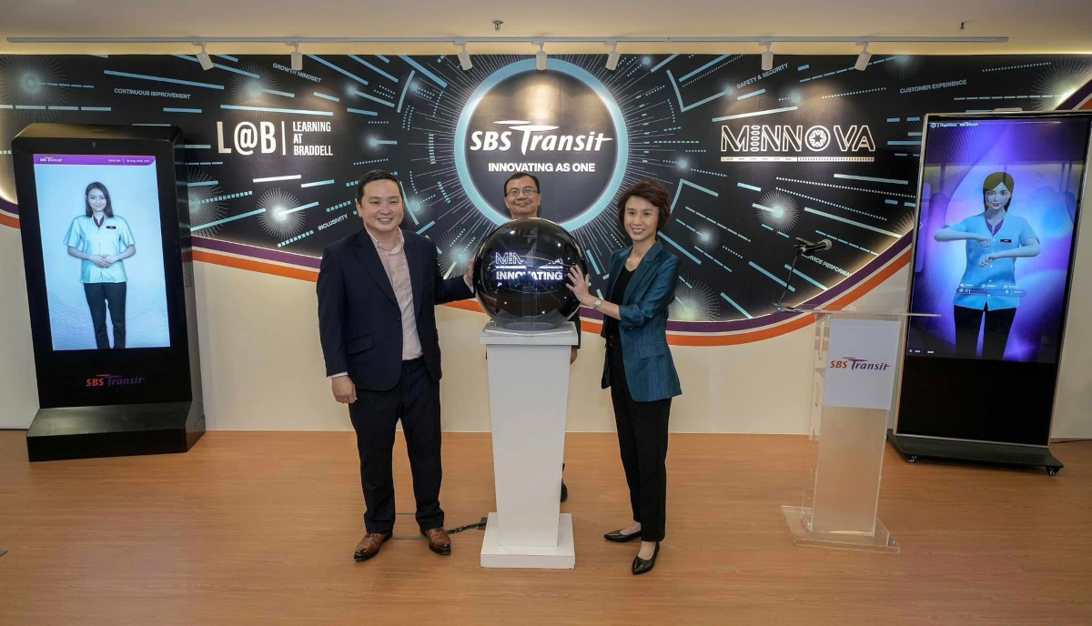 Digital Human bei SBS in Singapore (Foto: SBS)