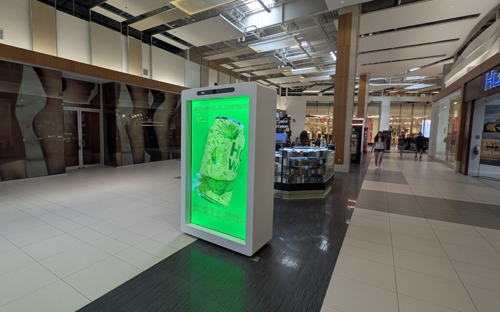 Hologram Media Network in Sawgrass Mills Mall (Foto: invidis)