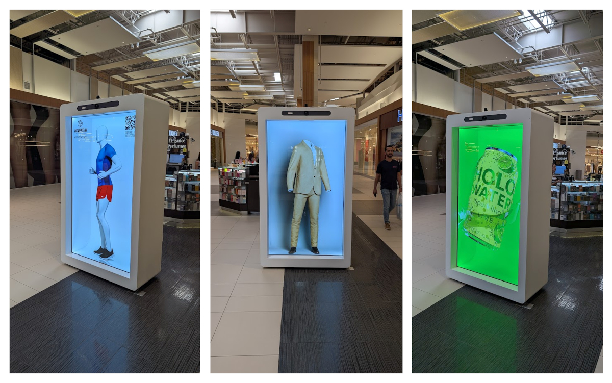 Hologram Media Network in Sawgrass Mills Mall (Foto: invidis)