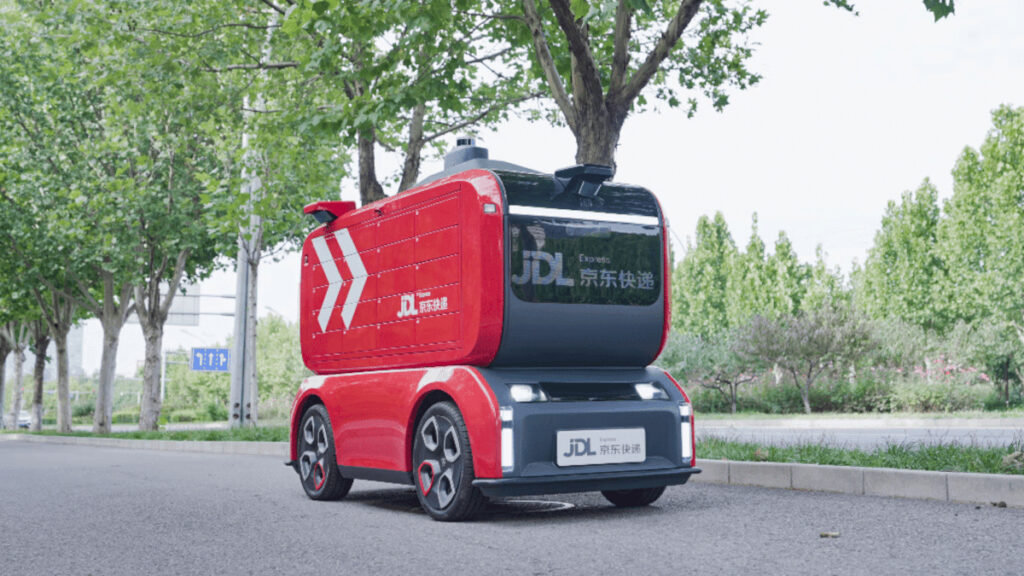JD Lieferroboter in China (Foto: JD)