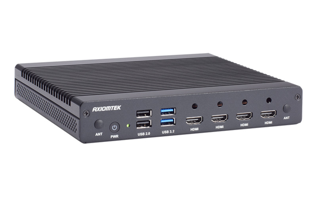 Der Axiomtek-Player DSP521 (Foto: Axiomtek)