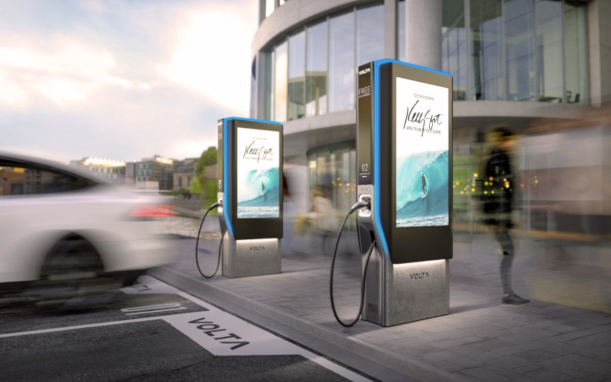 Volta-Charging-Stelen (Foto: Volta)