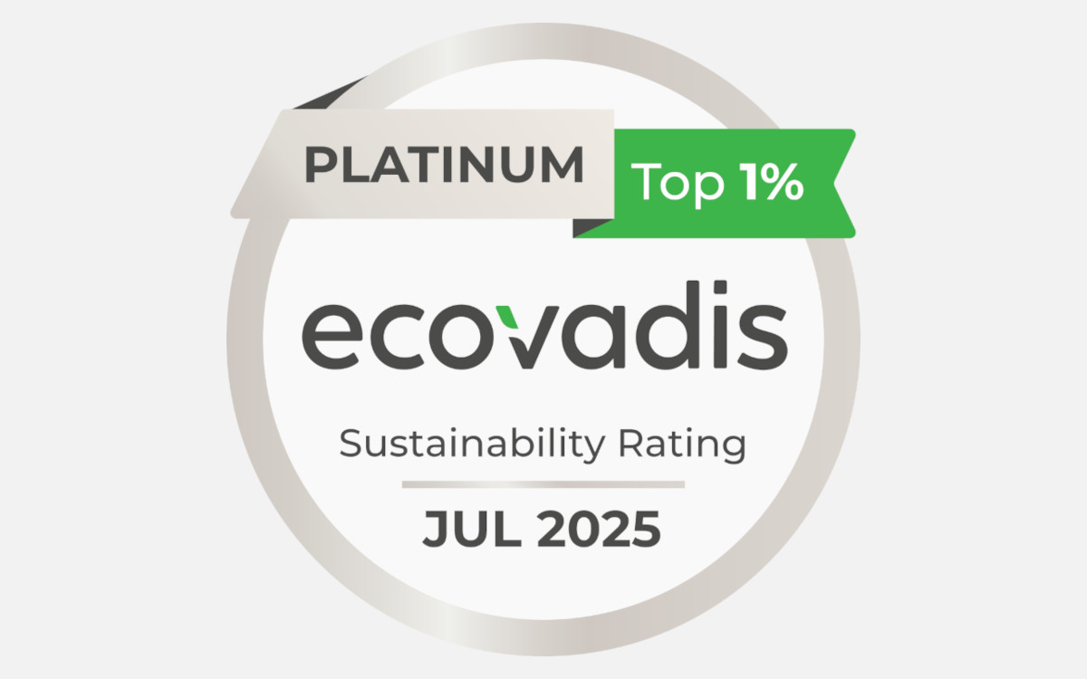 Platin-Rating von Ecovadis für TPV Technology (Bild: TPV/EcoVadis)