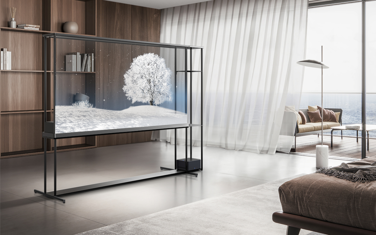 Der LG Signature OLED T mit 77 Toll (Bild: LG)