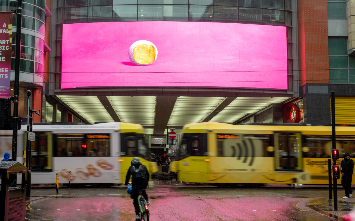 DooH-Screen im Arndale-Shoppingcenter in Manchester (Foto: Ocean Outdoor)
