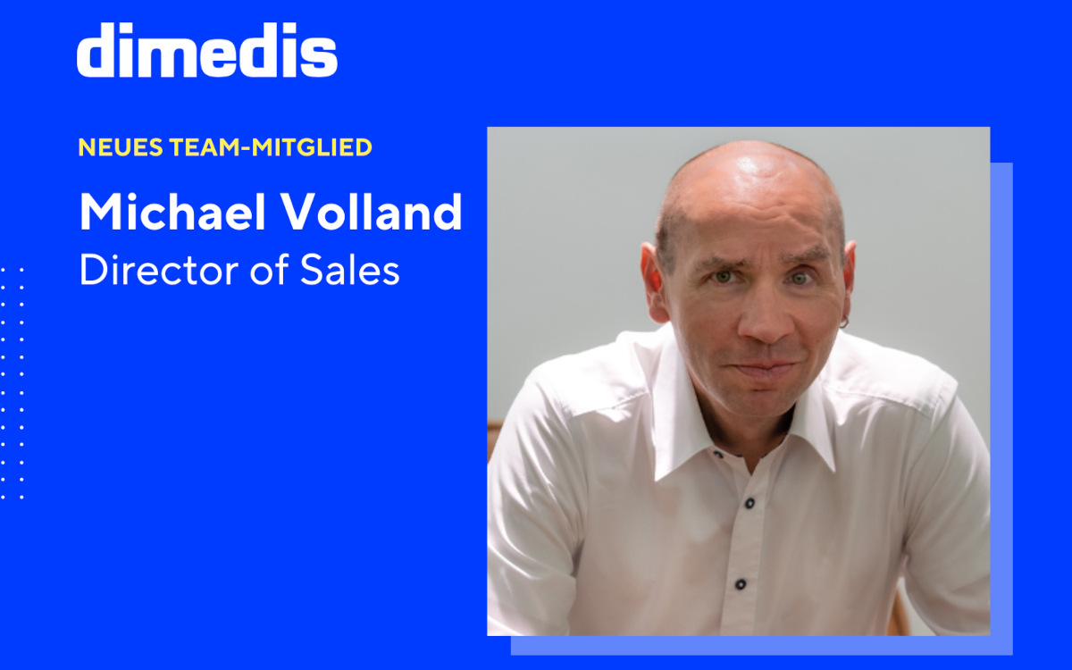 Xplace-Mitgründer Michael Volland kommt zu Dimedis. (Foto: dimedis)