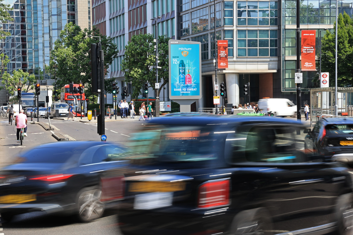 Der P10 Hammersmith Broadway Screen in London (Foto: Ocean Outdoor)