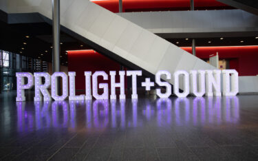 Die nächste Prolight + Sound findet vom 24. bis 26. März 2026 in der Messe Frankfurt statt. (Foto: Messe Frankfurt/Jochen Günther)