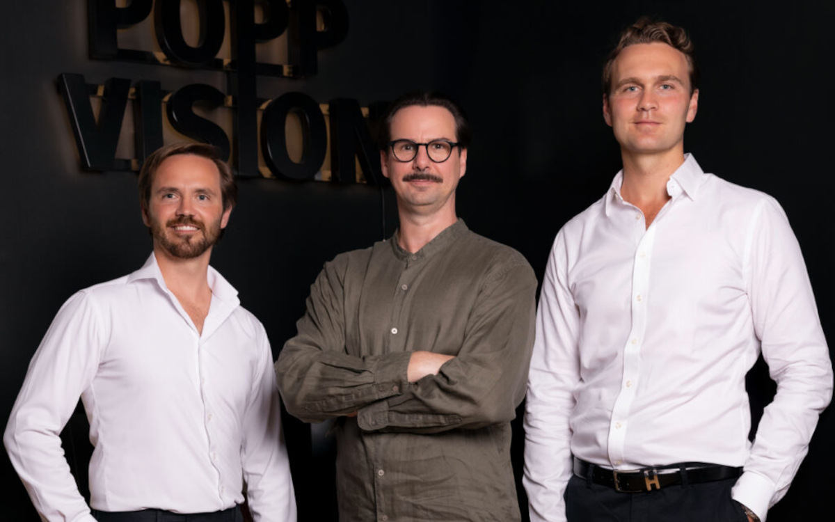 Das Popp-Vision-Team (von links): Felix Popp, Thomas Keuschnigg und Florian Popp (Foto: Popp Vision)