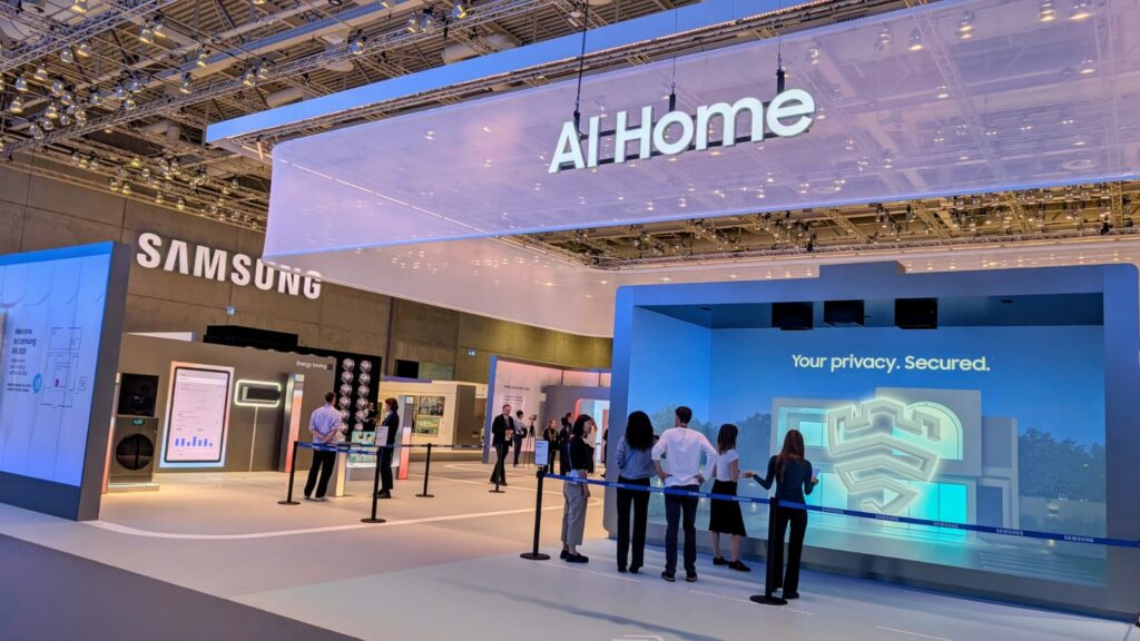 Das AI Home bei Samsung auf der IFA 2025 (Foto: invidis)