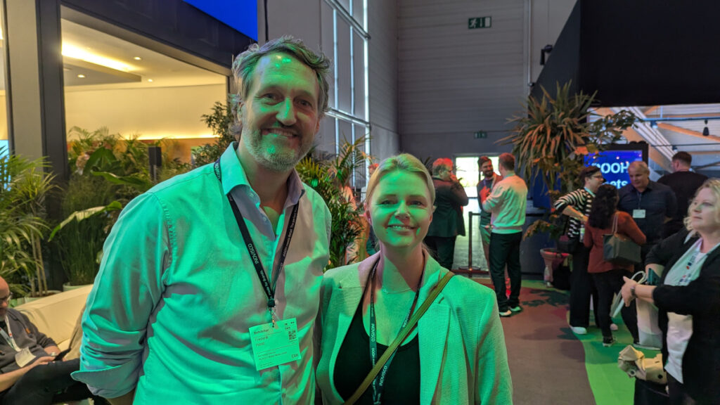 Frederik Horst und Monja Kleine von Inovisco (Foto: invidis)