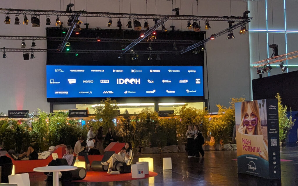 Die DooH World als Gemeinschaftsprojekt des IDOOH (Foto: invidis)