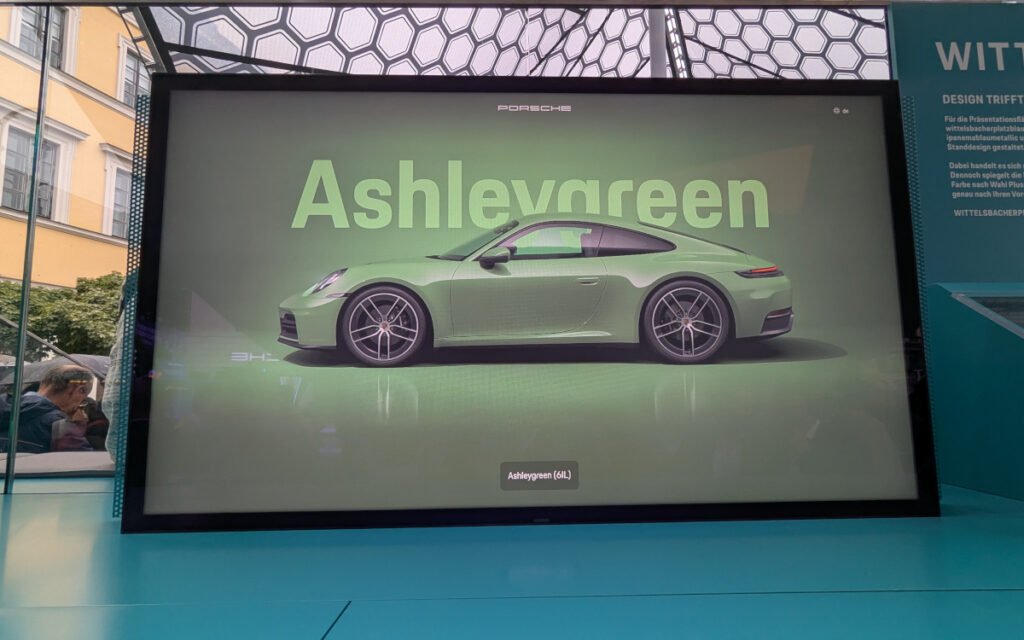 Open Space von Porsche auf der IAA Mobility 2025 (Foto: invidis)