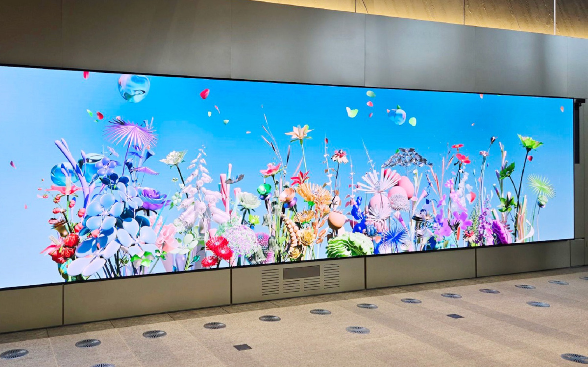 Magnit-LED in Takanawa Gateway City (Foto: LG)
