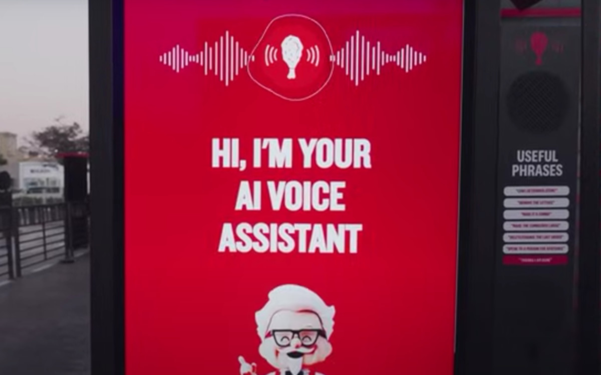 AI-Order am Drive-Thru (Screenshot: Intel)