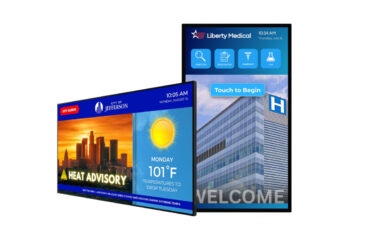 Die neuen Ultrares P-Displays von Planar kommen in 49 bis 98 Zoll (Foto: Planar)