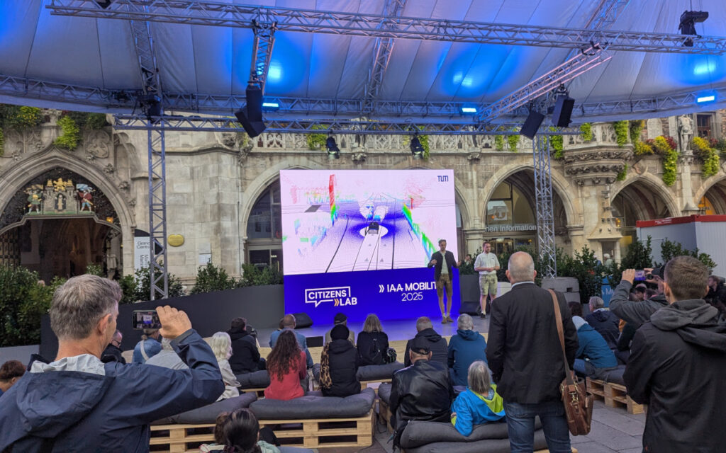 Impressionen des IAA Mobility Open Space 2025 (Foto: invidis)