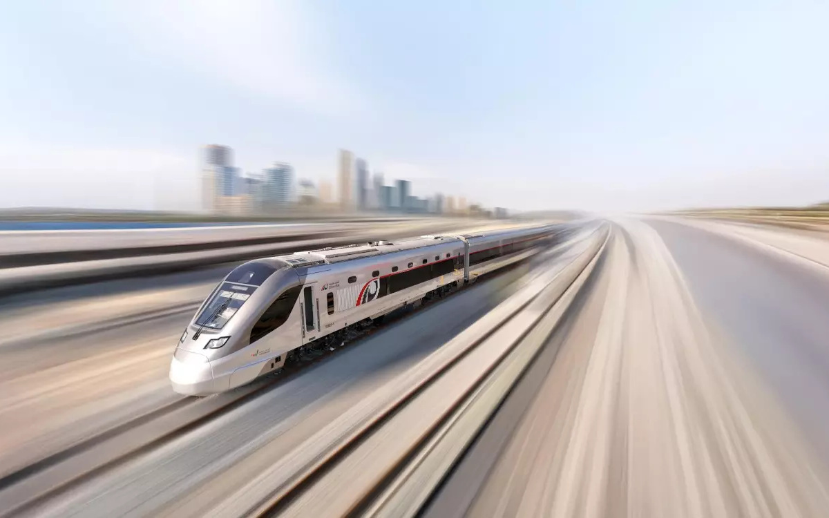 Die VAE wollen Silvia im nationalen Eisenbahnnetz Etihad Rail aufnehmen. (Foto: Etihad Rail)