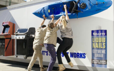 Beste Werbung für Kleber: Plakat für Liquid Nails (Foto: Howatson+Company)