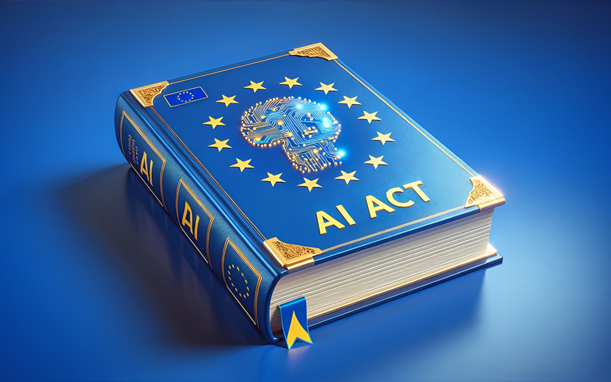 Der EU AI-Act macht die ISO 42001:2023 zu einer wichtigen Zertifizierung in jedem Vertical. (AI-Bild: B12/B12 Gruppe)