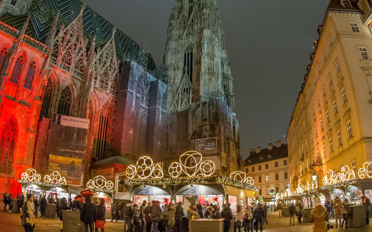 Weihnachtsdorf am Stephansplatz in Wien (Foto: Magmag Group)