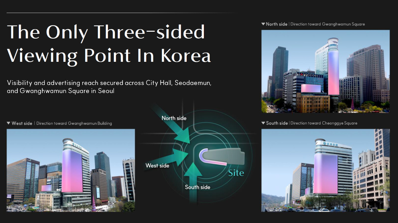 Die Luux-LED ist die erste in Südkorea mit drei Sichtachsen. (Foto: dongA.com)