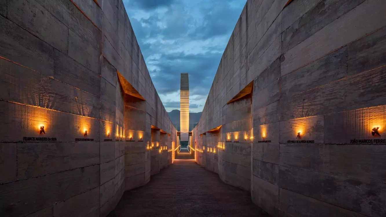 Memorial Brumadinho (Foto: Pedro Mascaro and Leo Drumond/Nitro)