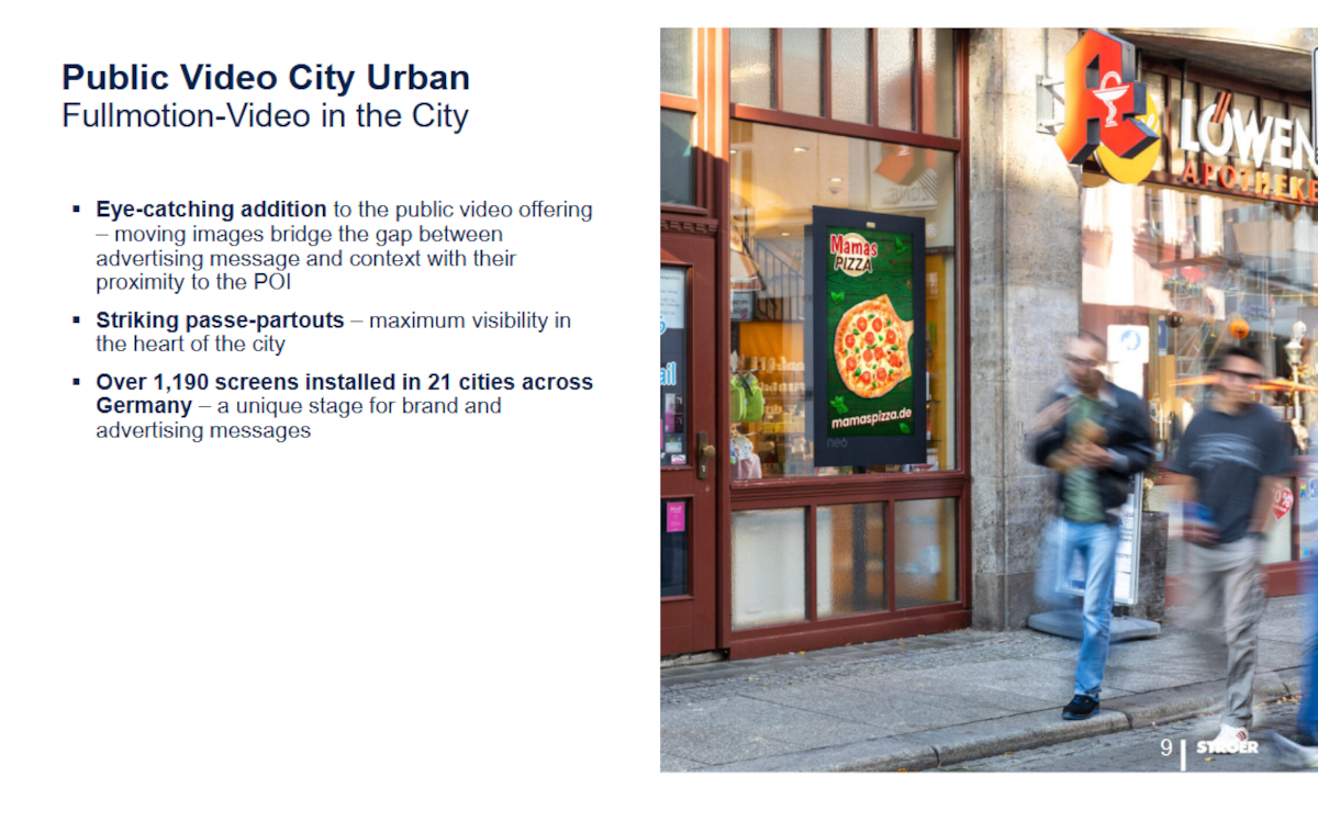 Ströer Schaufenster Screens (Foto: Ströer)