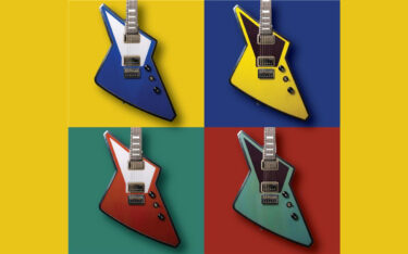 Die Cream DaVinci - die erste Gitarre mit Farbwechsel auf Knopfdruck (Foto: E Ink)
