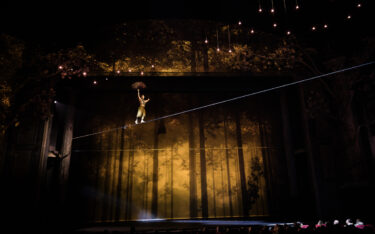 Die Laserprojektoren von Epson unterstützen die Show des Cirque de Soleil. (Foto: Anne-Marie Forker)