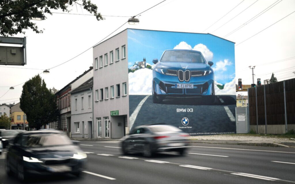BMW-Mural in Linz (Foto: Popp Vision)