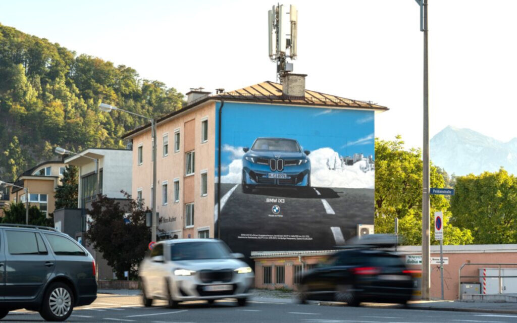 BMW-Mural in Salzburg (Foto: Popp Vision)