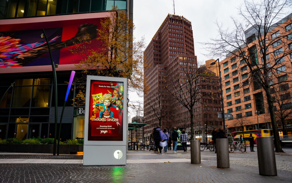 DooH-Kampagne für "The Masked Singer" (Foto: It Works Group)