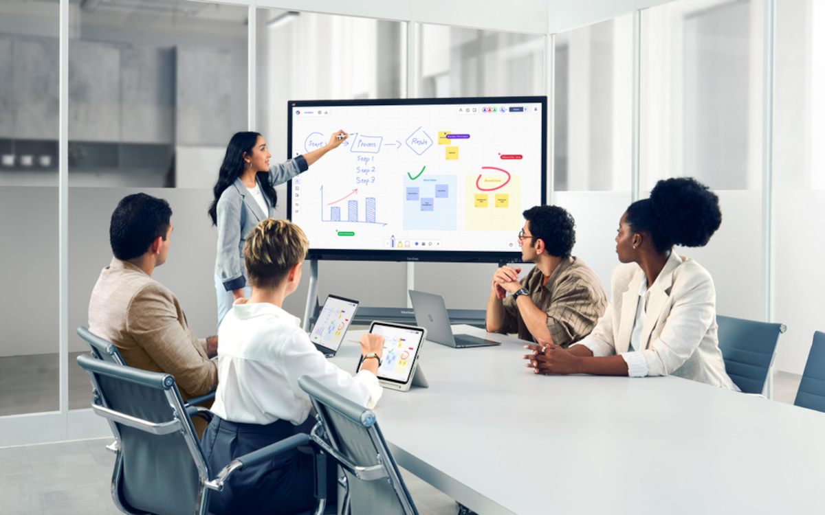 Viewsonic bringt eine neue Serie an Touchdisplays heraus. (Bild: ViewSonic)