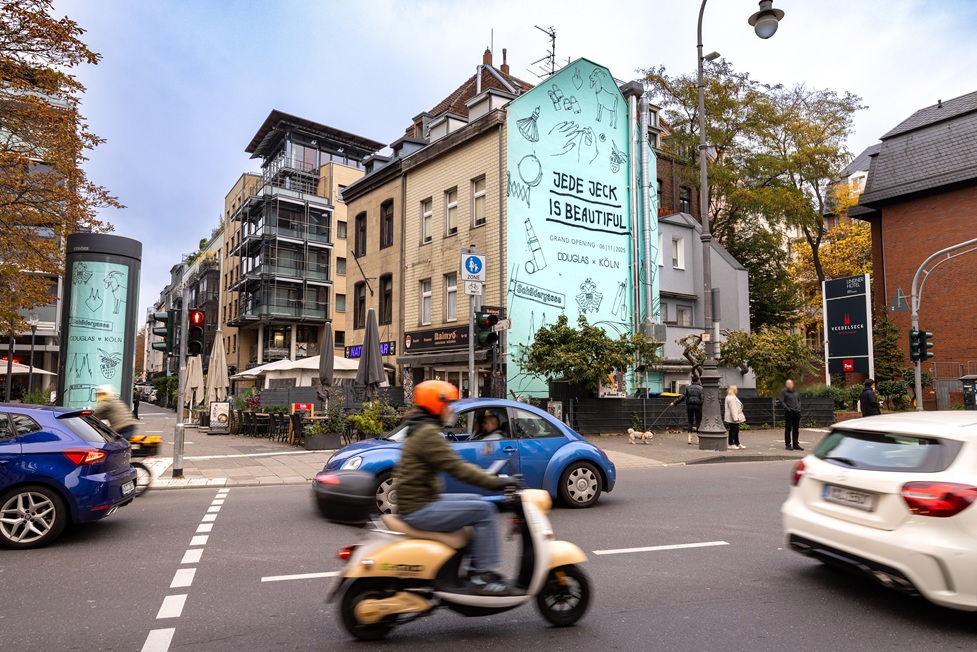 Douglas-Mural am Kölner Friesenplatz (Foto: Christoph Papsch)