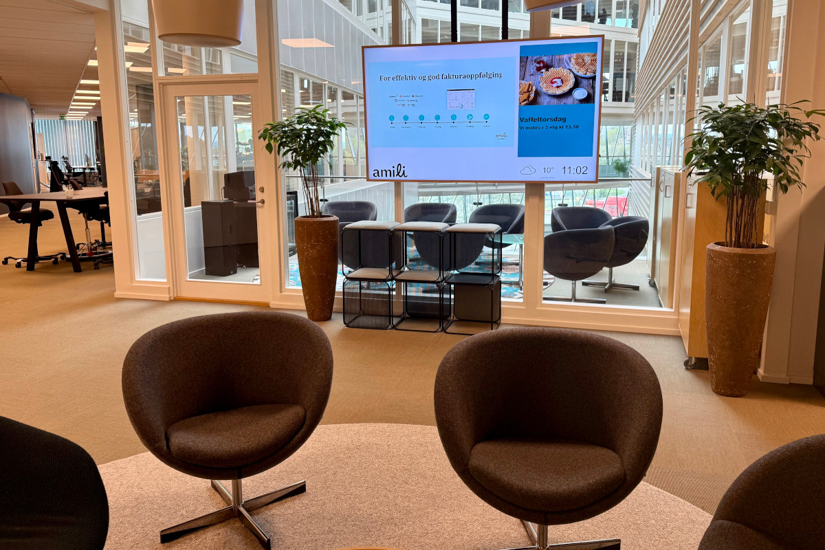 Digital Signage-Projekte von Playipp in Schweden (Foto; PLAYipp)