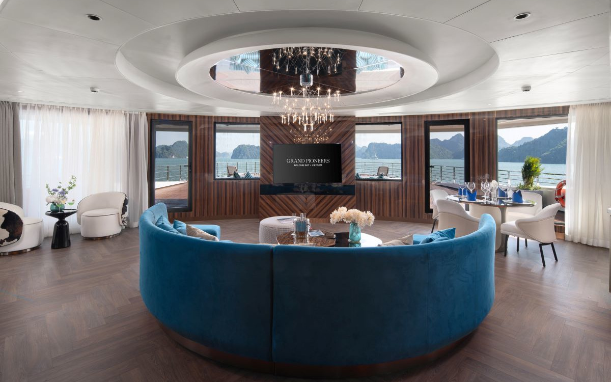 Mediasuite-TV in der Luxussuite der Grand Pioneer (Foto: PPDS)