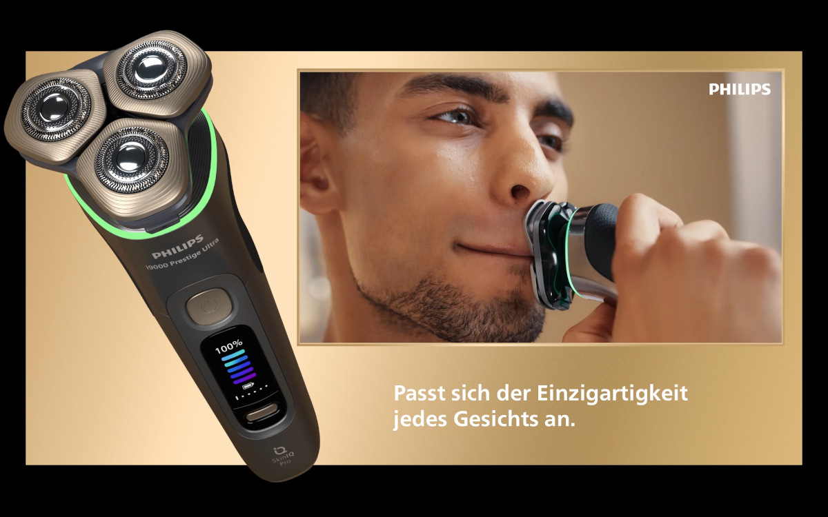 Die Bewegtbildkampagne „Made for Faces“ von Philips (Foto: Philips/OMD)