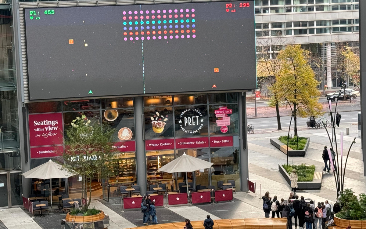 Retro-Gaming im Center am Potsdamer Platz (Foto: HYGH)