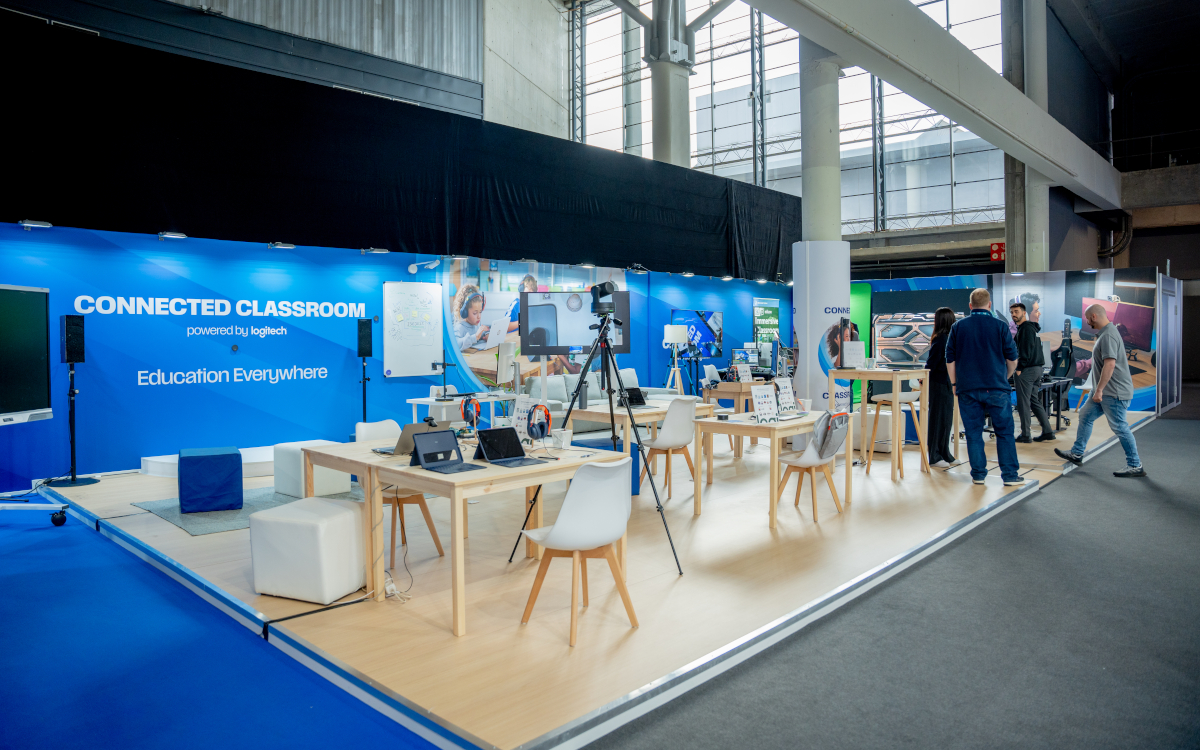 Der Connected Classroom ist auf der ISE 2026 wieder ausgestellt. (Foto: Integrated Systems Europe)