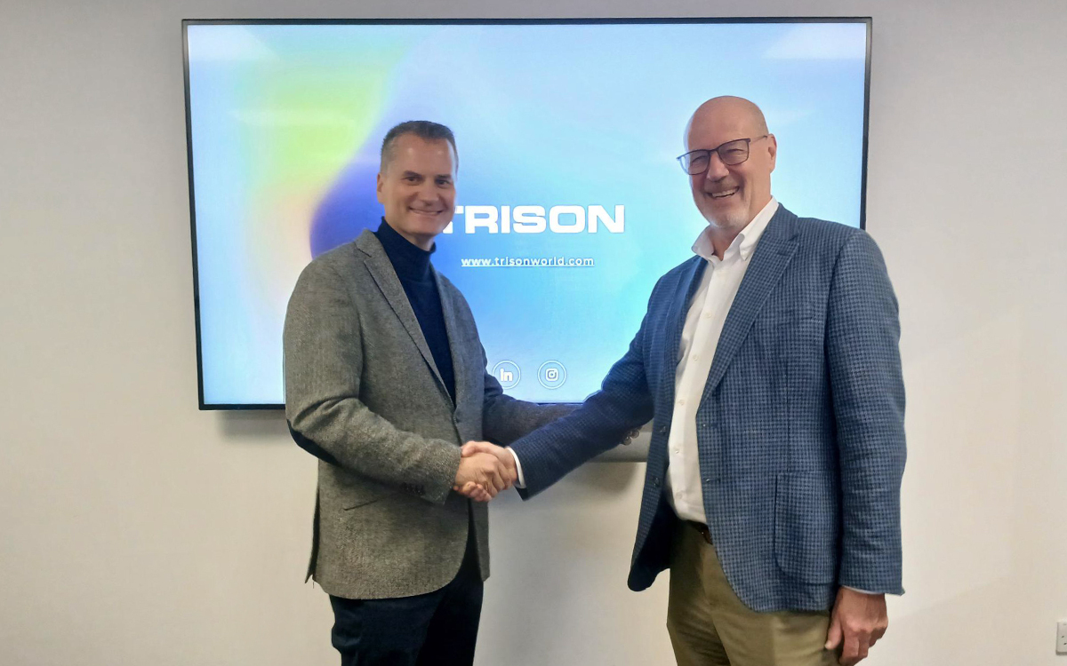 Alberto Caceres (links), Global CEO von Trison, und Paul Childerhouse, Joint Owner der Pioneer Group (Foto: TRISON)