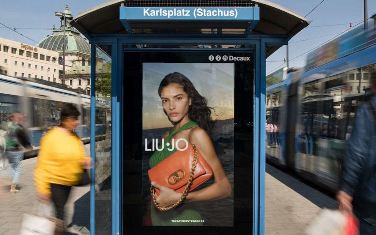 Liu Jo zeigt europaweite DooH-Kampagne (Foto: Liu Jo/Displayce)