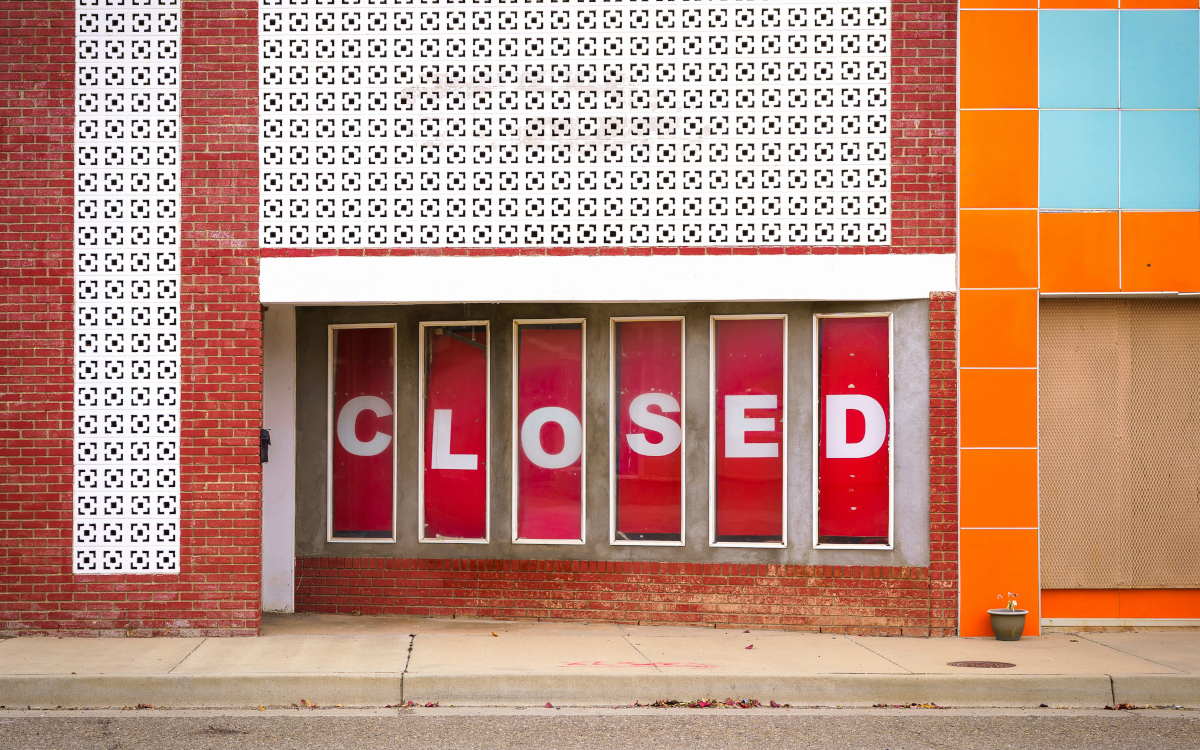 Insolvenzen im Einzelhandel steigen weiter, auch wenn der Trend abflacht. (Foto: Earl Wilcox)