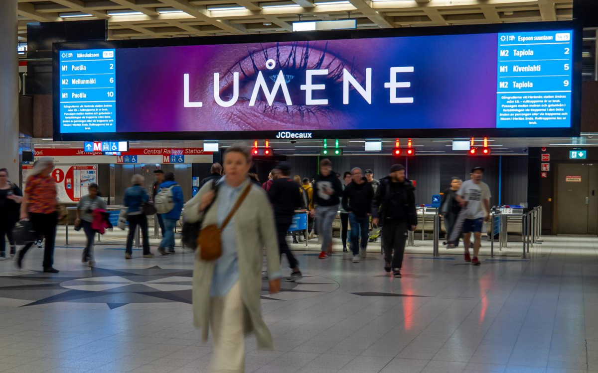JC Decaux verantwortet die Out-of-Home Flächen der U-Bahnen in Helsinki und seiner Nachbarstadt Espoo. (Foto: JCDecaux)