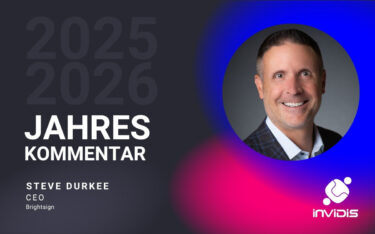 Steve Durkee, CEO von Brightsign, im invidis Jahreskommentar 25/26 (Foto: BrightSign)