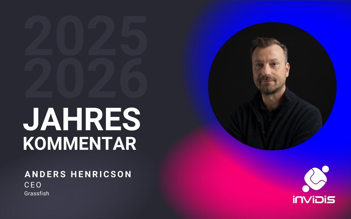 Anders Henricson, CEO von Grassfish, im invidis Jahreskommentar (Foto: Grassfish)