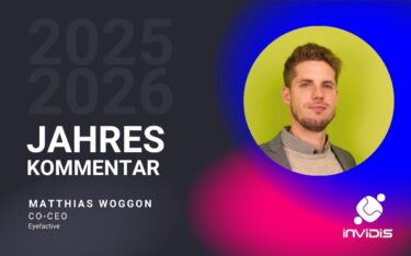 Matthias Woggon, Co-CEO von Eyefactive, im invidis Jahreskommentar 2025/2026 (Foto: eyefactive)