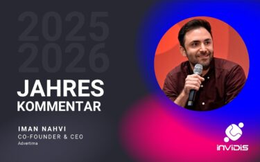 Iman Nahvi, CEO von Advertima, im invidis Jahreskommentar 25/26 (Foto: Advertima)